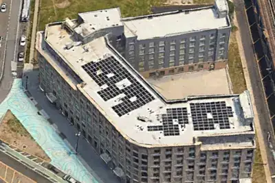 Project building in New York