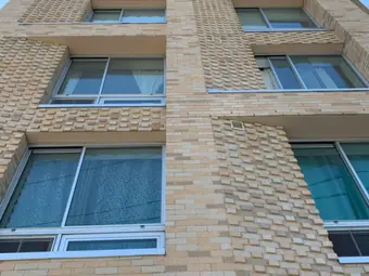 Project building in New York, Far Rockaway, NY