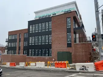 Project building in New York