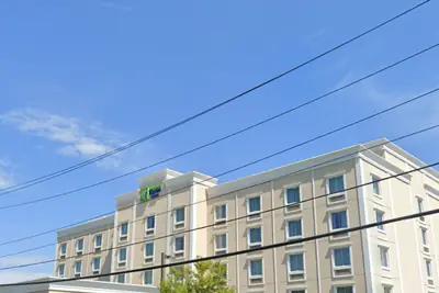 Holiday Inn Express, complete concrete package, Charles Point, New York