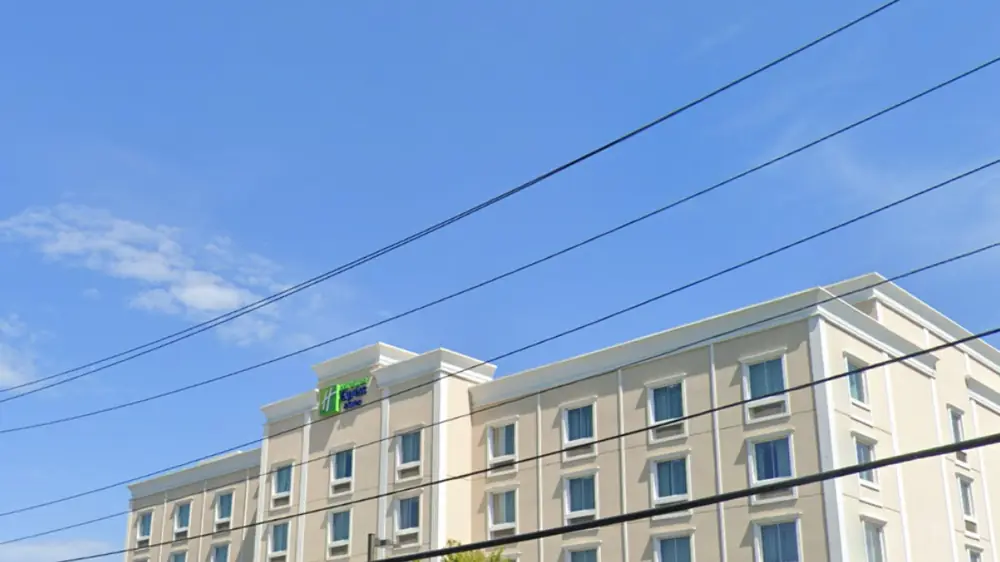 Holiday Inn Express, complete concrete package, Charles Point, New York