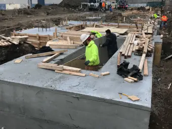 Concrete work in New York