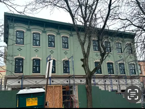 Facade restoration in New York