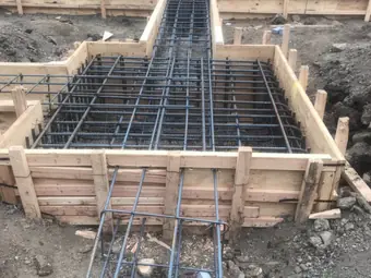 Foundation work in New York