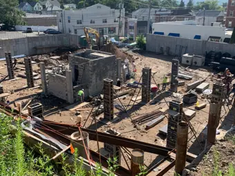 Steel repair in New York
