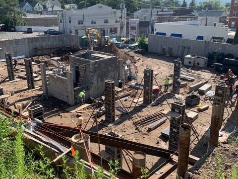 Steel repair in New York