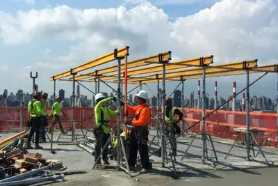 Steel repair in New York
