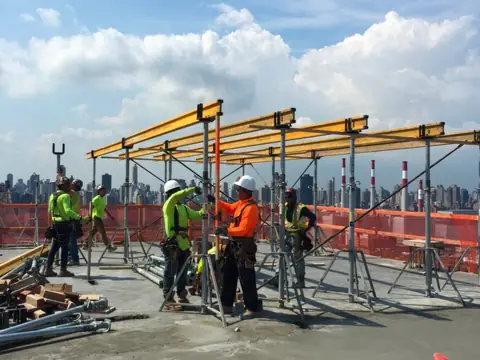 Steel repair in New York