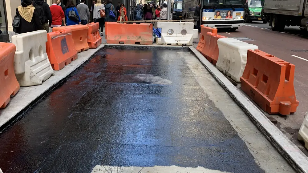 Waterproofing Systems work by Executive Building Systems in New York City