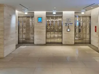 World Diamond Tower lobby renovation, 580 Fifth Avenue at 47th Street, Manhattan